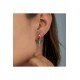  Girl Angel Earring - Genuine Silver 925