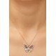 Butterfly necklace - original silver 925