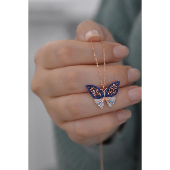 Butterfly necklace - original silver 925