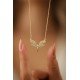 The Girl's Angel Necklace - Genuine Silver 925